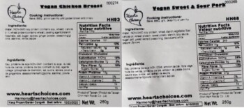 Food Recall Vegan and vegetarian products - recalled due to undeclared egg The CFIA announced the recall of cert... photo #3