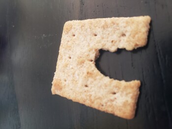 Consumer Food Safety Report Nabisco Wheat Thins, Austin, TX, USA Looks like a mouse or something ate this wheat thin. It was jus... photo #2