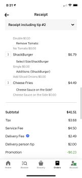 Consumer Review - Food Safety Shake Shack, Columbus Avenue, New York, NY, USA I got severe food poisoning after Uber eating this photo #2