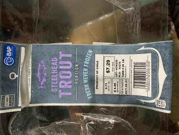 Consumer Review - Food Safety ALDI, Max Leggett Parkway, Jacksonville, FL, USA I bought a pack of the fresh steelhead trout. (in t... photo #2