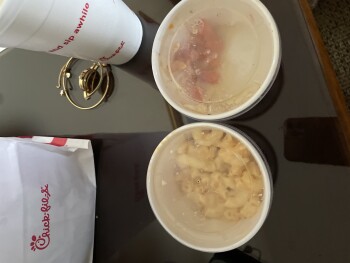 Consumer Review - Food Safety Chick-fil-A, Southeast Federal Highway, Stuart, FL, USA Last night I got chicken noodle soup and Mac... photo #1