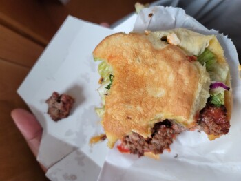 Consumer Review - Food Safety Shake Shack, Mall Walk, Yonkers, NY, USA Uncooked burger and milkshake 1 person symptoms started 10-... photo #2