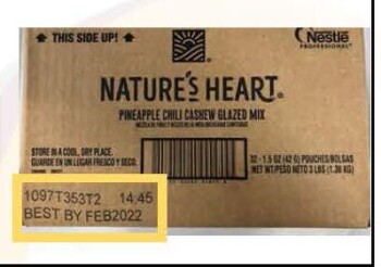 Food Recall Nestlé Professional Fruit and trail mix products - recalled due to allergens Nestlé Professional, So... photo #9
