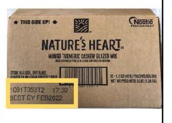 Food Recall Nestlé Professional Fruit and trail mix products - recalled due to allergens Nestlé Professional, So... photo #12