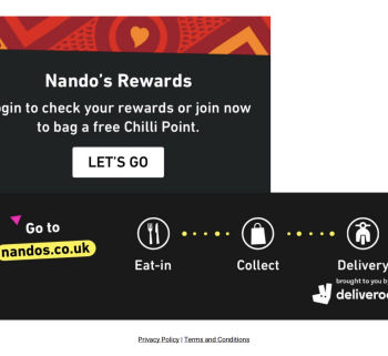 Consumer Review - Food Safety Nando's Belfast - Bedford Street, Ormeau Avenue, Centrepoint, Belfast, UK Ordered take away 15 choic... photo #2