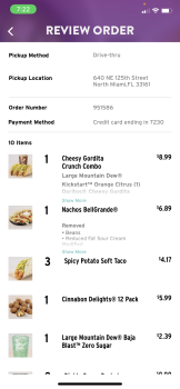 Consumer Review - Food Safety Taco Bell, 640 Northeast 125th Street, North Miami, FL, USA I had it last night and a hour after eat... photo #2