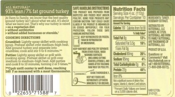 Rappel d'aliments Butterball Ground Turkey Products - recalled due to extraneous materials The FSIS announced the reca... photo #4