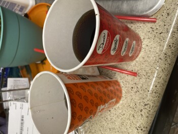 Avis du consommateur - Sécurité alimentaire Wendy's, Preston Road, Dallas, TX, USA Thursday night ,  Diet Coke from there  2 of us. Almost immed... photo #4