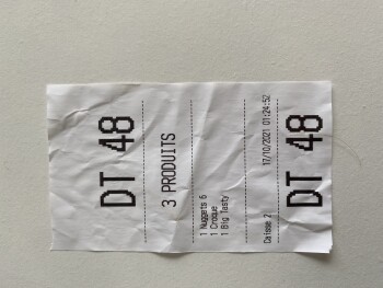 Consumer Review - Food Safety McDonald's, Rue des Trémies, Saint-Denis, France Sunday 17 october 2021, Croc Mcdo  1 person got sic... photo #3