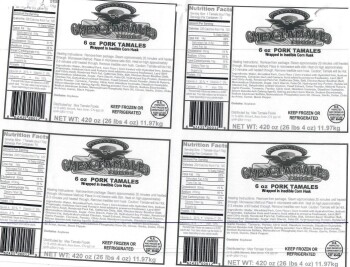 Food Recall MEX-TAMALES FOODS Beef and Pork Tamales - recalled due to undeclared allergen The FSIS announced the... photo #3