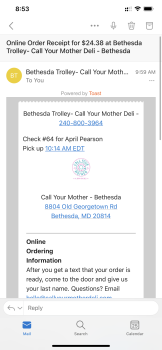 Consumer Review - Food Safety Call Your Mother – Bethesda, Old Georgetown Road, Bethesda, MD, USA Today,  Bagel sandwich with egg... photo #2