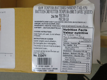 Food Recall Northern King and Thai Gold Shrimp Tempura - recalled due to undeclared allergens The CFIA announced... photo #5