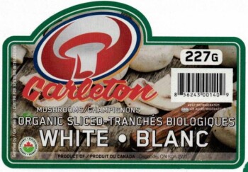 食品召回 Sliced White Mushrooms - recalled due to Listeria The CFIA announced the recall of sliced White Mush... 照片 #3