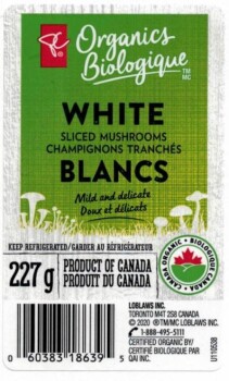 食品召回 Sliced White Mushrooms - recalled due to Listeria The CFIA announced the recall of sliced White Mush... 照片 #6