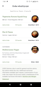 Consumer Review - Food Safety Panera Bread, East Cactus Road, Paradise Valley, Phoenix, AZ, USA Sunday evening, around 6 pm,  I'm... photo #2