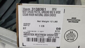Food Recall Gold Canyon Meat CO raw ground beef patties - recalled due to extraneous materials The FSIS announce... photo #5