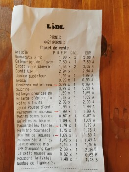Consumer Review - Food Safety Lidl, Rue Jean Monnet, Pornic, France Après avoir mangé le soir communément 3 produits Lidl (soupe,... photo #3