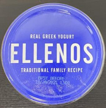 Food Recall Ellenos Real Greek Mango Greek Yogurt 16 oz. Cup - recalled due to Undeclared Egg Ellenos Real Greek... photo #3