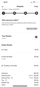 Consumer Review - Food Safety Chipotle Mexican Grill, Los Angeles, CA, USA At lunch I ate and now I’m having the worst stomach cra... photo #2