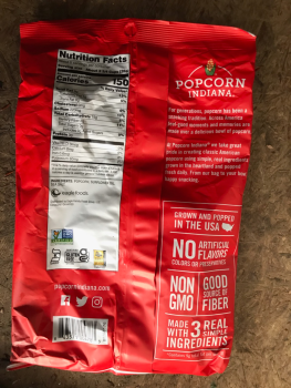 Consumer Review - Food Safety Indiana popcorn(sea salt), Market Basket, 11 W Swanzey Rd, Swanzey, NH 03446, United States it 11/26... photo #2