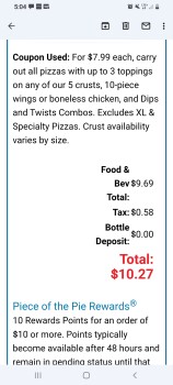 消费者评论 - 食品安全 Domino's Pizza, Street Road, Bensalem, PA, USA Yesterday at 12 in the afternoon me, my 2 year old an... 照片 #3