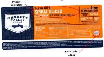 Food Recall Alexander & Hornung fully cooked ham & pepperoni products- recalled due to listeria *Update* Decembe... photo #4