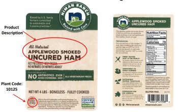 Food Recall Alexander & Hornung fully cooked ham & pepperoni products- recalled due to listeria *Update* Decembe... photo #6