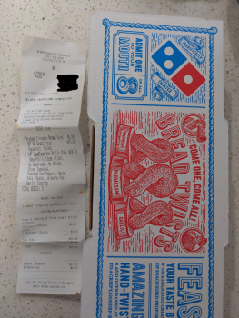 Consumer Review - Food Safety Domino's Pizza, 530 E Windmill Ln Ste 115, Las Vegas, NV 89123, USA Ate at here on Sunday night, 12/... photo #2