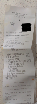 Consumer Review - Food Safety Domino's Pizza, 530 E Windmill Ln Ste 115, Las Vegas, NV 89123, USA Ate at here on Sunday night, 12/... photo #3