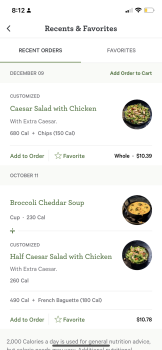 Consumer Review - Food Safety Panera Bread, West Waterloo Street, Canal Winchester, OH, USA Chicken Caesar Salad I ate my salad at... photo #2