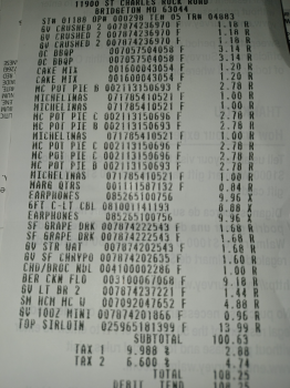 Consumer Review - Food Safety Walmart, Saint Charles Rock Road, Bridgeton, MO, USA My husband ate a beef pot pie and woke up about... photo #2