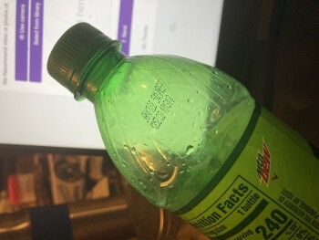 Consumer Review - Food Safety Mountain Dew, Walmart / Dollar General, Rochester, NY, USA drinking Mountain Dew. It was from either... photo #6