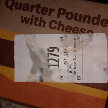 Consumer Review - Food Safety McDonald's, South Sprinkle Road, Kalamazoo, MI, USA 12/19/2021, Raw meat 1 after I ate it photo #2