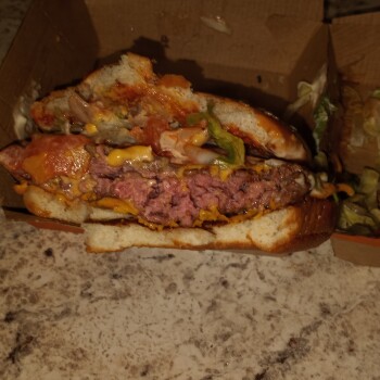 Consumer Review - Food Safety McDonald's, South Sprinkle Road, Kalamazoo, MI, USA 12/19/2021, Raw meat 1 after I ate it photo #3