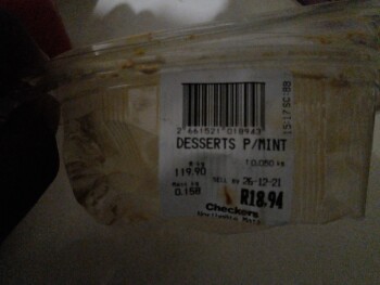 Consumer Review - Food Safety Checkers Northgate, Northgate, Randburg, South Africa Earlier today I purchased some desserts( caram... photo #2