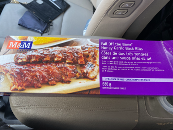 消费者评论 - 食品安全 M&M Food Market, 10th Street, Hanover, ON, Canada Pre-cooked ribs. Bought these pre-cooked ribs and... 照片 #3