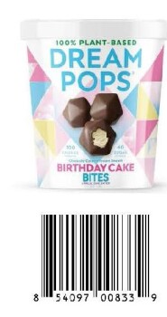 Food Recall Dream Pops Bites - recalled due to may contain undeclared milk Dream Pops is voluntarily recalling s... photo #3