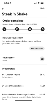 Consumer Review - Food Safety Carmel, IN, USA I ordered from doordash twice and god sick from it the first time it was just vomiti... photo #2