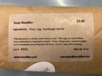 食品召回 Lasagna, Noodles, Rolls, Pie Dough, Fettucine, Tortillas - recalled due to allergens Local Fixe LLC... 照片 #3