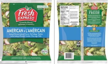 Food Recall Fresh Express brand salad products - recalled due to Listeria monocytogenes The food recall warning... photo #2