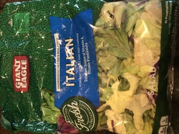 Consumer Review - Food Safety Recalled Giant Eagle romaine with red cabbage, Giant Eagle, Columbus, OH, USA I had a few pieces of... photo #2