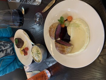 Verbraucherbewertung – Lebensmittelsicherheit Gordon Ramsay Hell's Kitchen, Las Vegas Boulevard South, Las Vegas, NV, USA Today, their food.  Had... Foto #2