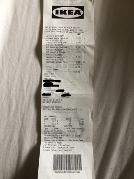 Consumer Review - Food Safety IKEA Nottingham, Ikea Way, Giltbrook, Nottingham, UK I had meatballs and mash with peas, 23rd of Dec... photo #2