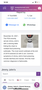 Consumer Review - Food Safety Jimmy John's, South Yale Avenue, Tulsa, OK, USA Giant Turkey tom photo #2