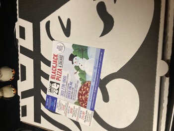 Consumer Review - Food Safety Blackjack Pizza & Salads, Francis Street, Longmont, CO, USA Pizza First pizza had moldy noodles on i... photo #1