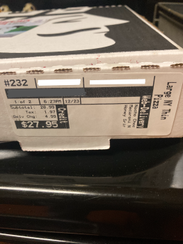 Consumer Review - Food Safety Blackjack Pizza & Salads, Francis Street, Longmont, CO, USA Pizza First pizza had moldy noodles on i... photo #3