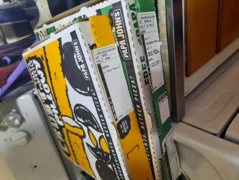 Consumer Review - Food Safety Papa John's Pizza, South Central Avenue, Fairborn, OH, USA I got a large pizza and breadsticks for m... photo #2