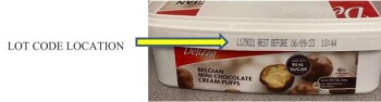 Rappel d'aliments Delizza Patisserie Cream Puffs - recalled due to extraneous materials Poppies International, Inc. is... photo #2