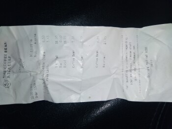 Consumer Review - Food Safety The Coffee Bean & Tea Leaf, Hawthorne Boulevard, Torrance, CA, USA Coffee I went in and there was a... photo #2