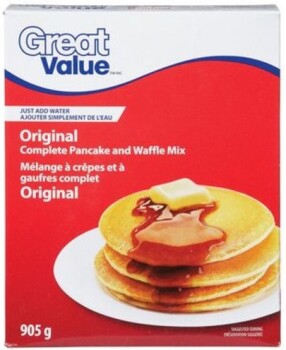 Food Recall Great Value Pancake Mixes - recalled due to presence of insects Great Value brand pancake mixes reca... photo #3